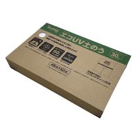 【土のう袋】萩原工業 ターピー エコＵＶ土のう ホワイト 48cm×62cm 箱入り EUVD30BOX 1箱（30枚入）