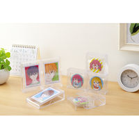 イノマタ化学 イノマタ #3850 缶バッジディスプレイケース 1個（直送品）