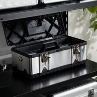 JEJアステージSUSツールボックス STB-470 シルバー1個