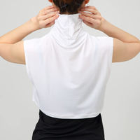 おたふく手袋 オタフク UV-2899 UVネックカバー 付け襟 ホワイト　1枚（直送品）