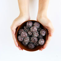 トム＆ルーク フルーツ＆シード チョコレートスナックボール カカオニブ 77g 3袋 チョコレート 輸入菓子 グルテンフリー