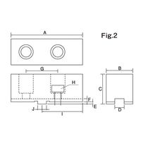 ジーネット GIGA ギガ・セレクション 生爪 豊和用 H011MCー6ーH34 H011MC6-34 1組（直送品）