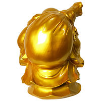 みはし 金色布袋像 FRP製 化粧箱付き Sサイズ 高さ21cm NZA002S 1個（直送品）