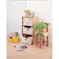 サンコープラスチック C-102 エルピス 引出ケース ホワイト(セット販売:5個) 4973230405722 1セット(5個)（直送品）