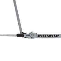 サンワサプライ スロット標準＆nano対応セキュリティワイヤー（ダイヤル錠） SL-92 1個（直送品）