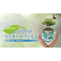 日本FDC エコラミネートフィルム パウチ A4 環境配慮 再生材 PLB216303E-100 1冊（100シート入）