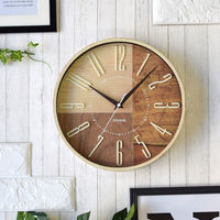 ノア精密 MAG電波掛時計 ココア W-769 IV-Z 1個