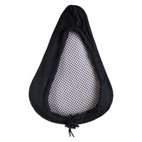 YAMAZEN らくらくサドルカバー ハイブリッド4層構造でお尻をサポート 優しい乗り心地 YZ-SDC-BK 1個（直送品）