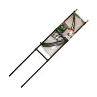 第一ビニール フラワーアーチ ブラック 120cm 4968438017778 1個