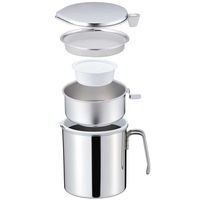 下村企販 オイルポット ステンレス製カートリッジ式オイルポット 0.6L 日本製 278968 1個（直送品）