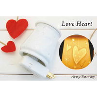 フリート アロマランプ 照明 アロマライト プレシャスミニライト ラヴハート 310399 1個（直送品）