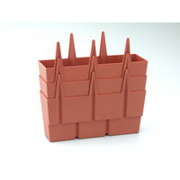 下村企販 ガーデニング用品 花壇 仕切り ガーデンエッジ レンガ調 12個組 331075 1個（直送品）