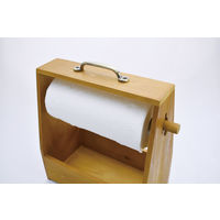 現代百貨 アウトドア キッチンペーパーボックス 幅28×奥行15×高さ30cm CAMPER 369862 1個（直送品）