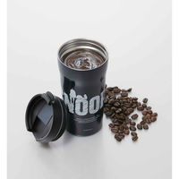 スケーター タンブラー 360ml フタ付き 超軽量 コンパクトコーヒーマグ スヌーピー ステンレス 390941 1個（直送品）