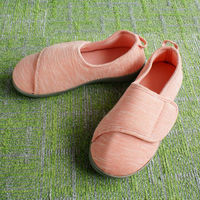 小野商事 介護シューズ マジックテープタイプ ピンク Sサイズ WS8001 1足（直送品）