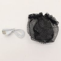 イトウ 冷却ネックファン ブラック HCF20-08TA BK 1セット(16個)（直送品）