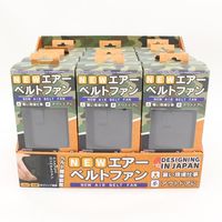 イトウ エアーベルトファン ブラック HCF20-14DL BK 1セット(24個)（直送品）