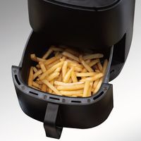 イトウ コンパクトノンフライヤー ブラック BF2502 1セット（4台）（直送品）