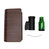 イトウ 電池式 コンパクトアロマディフューザー ブラック PRD180407 1セット(12個)（直送品）