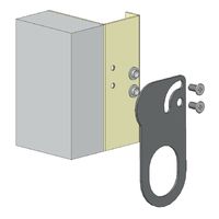 ジョー・プリンス竹下 Hー311ーSUSー1 ステンレス面付け戸先ハンドル 大 1043111301 1セット(10個)（直送品）