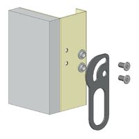 ジョー・プリンス竹下 Hー311ーSUSー2 ステンレス面付け戸先ハンドル 小 1043111302 1セット(10個)（直送品）