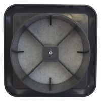 New Hikari (ニューヒカリ) プッシュ式レジスター（フィルター付） 黒 SH-VPR100F-K 清水 24個（直送品）