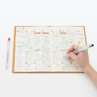 無印良品 さらさら描けるゲルインキボールペン ノック式 0.3mm 黒 1セット（5本） 良品計画