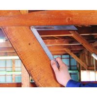 新潟精機 目盛付自由スコヤ FSー150M FS-150M 1本（直送品）