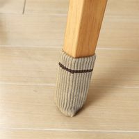 旭電機化成 キズつきにくいイス脚カバー 丸角脚兼用 ブラウン 4個入 AIC-03BR 1セット(8個:4個×2パック)（直送品）