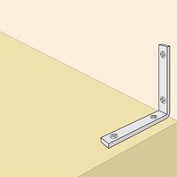 和気産業 ステンレスバレット隅金 90mm BKー116 1個（直送品）