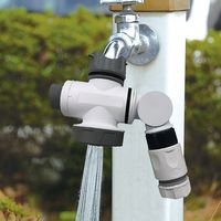 藤原産業 セフティー3 蛇口分岐コネクター SSKー22N 1セット(2個)（直送品）