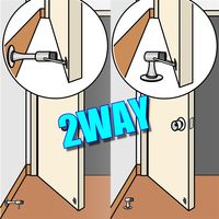 和気産業 ステン兼用戸当り ヘアライン BH-804 1個（直送品）