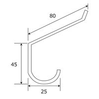 和気産業 ステンレス フックE 大 SH-229 1箱（直送品）