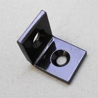 和気産業 ユニクロ特厚金折 黒 20mm IH-086 1セット(3個)（直送品）