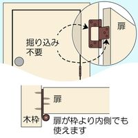 和気産業 ステンフラッシュ丁番 76mm GB 2枚 VF-042 1セット(4枚:2枚×2パック)（直送品）