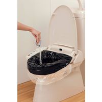 アイワ 緊急用トイレ袋 水漏れ防止袋・凝固剤付 4995021190280 1個(50回分入)