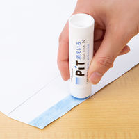 トンボ鉛筆 スティックのり 消えいろピットN(中) 3個パック HCA-322 1パック(3本)