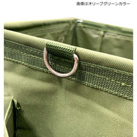 ヤマショウ スクエア型折りたたみツールバック 330×260mm オリーブグリーン YTB-001OG 1個（直送品）