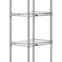 【軒先渡し】エレクター　ベーシックシリーズ　ワイヤーシェルフ用　アクリル板 幅750×奥行450mm クリア B1830AB1 1枚（直送品）