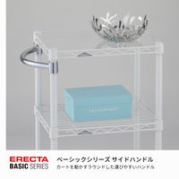 【軒先渡し】エレクター　ベーシックシリーズ　サイドハンドル　幅600mm用  クローム　BSD24　1本（直送品）