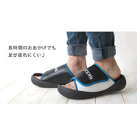 リゲッタ リゲッタカヌー ファイターズ メンズ ブラック×ホワイト S BCMB5006NF-BLK×WHT-S 1足　サンダル（直送品）