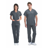 SmartScrubs ユニセックス クラシックパンツ(レギュラー丈)ピューター XS Z1027-PWT-XS 1枚　スクラブ（直送品）