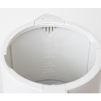 ドリテック 電気ケトル「タルボ」ホワイト PO-360WT 1個