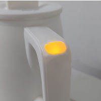 ドリテック 電気ケトル「キューポット 0.8L」ホワイト PO-372WT 1個