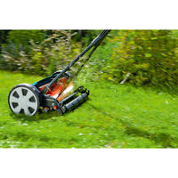 GARDENA 芝刈り機 手動 手押し式 40cm 鋏で刈り込むのと同様に均等な芝刈りが可能 04018-20 1台（直送品）