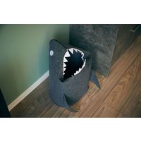 アンファンス 収納ボックス 折りたたみ フェルト ストレージ サメ ダークグレー 298268 1個（直送品）