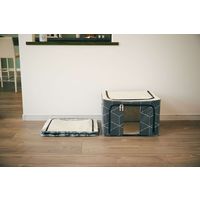 アンファンス 収納ボックス 北欧調柄 たためるスタッキング 66L タングラム 298270 1個（直送品）