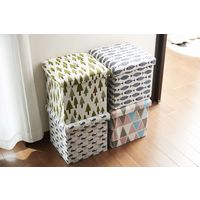 アンファンス 収納スツール 座ってしまえて畳める トライアングル 298277 1個（直送品）