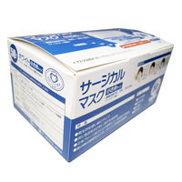 つばさ ヴァイアブロック不織布使用サージカルマスク 小さめサイズ 4589765741763 1箱(50枚入)