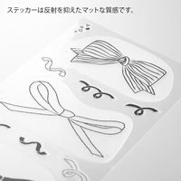 クリップステッカー リボン柄 82630006 1セット（3個） デザインフィル（直送品）